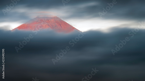 red Mt.Fuji