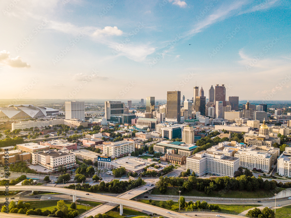 Fototapeta premium Atlanta Skyline