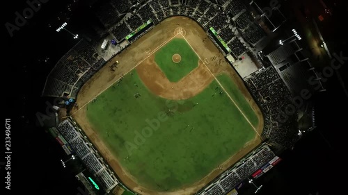 great view of the baseball stadium photo