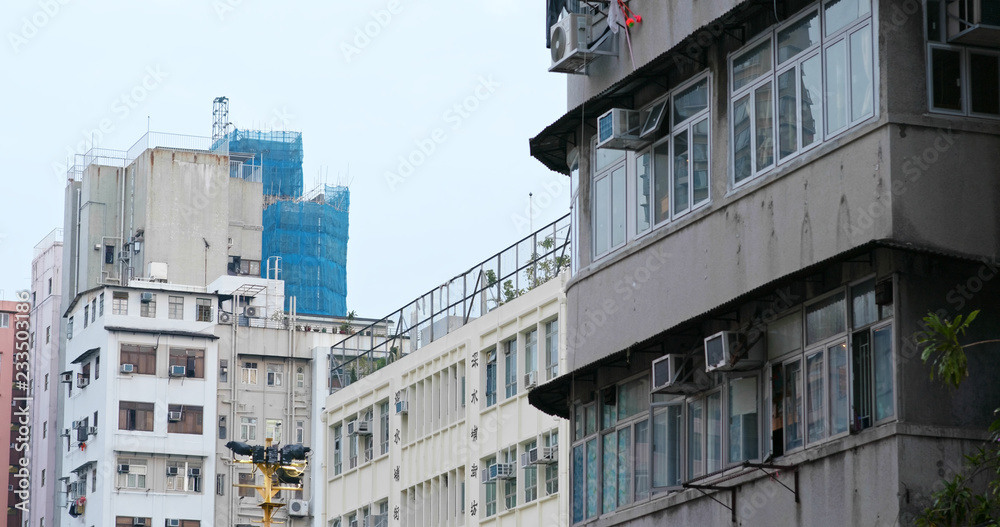 Obraz premium Hong Kong old town