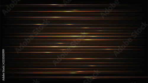 Abstract background with gold horizontal lines