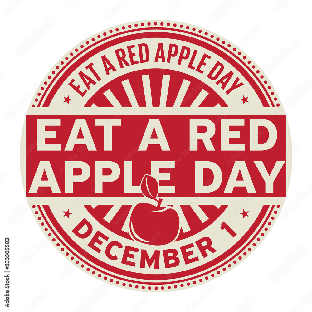Eat a Red Apple Day