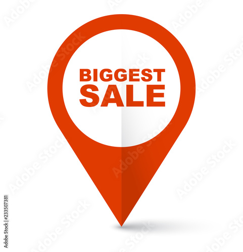 Free Download red vector banner biggest sale - GFXLoad