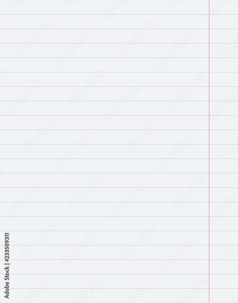 Lined paper sheet. Vector illustration. Lined paper sheet. Vector illustration.