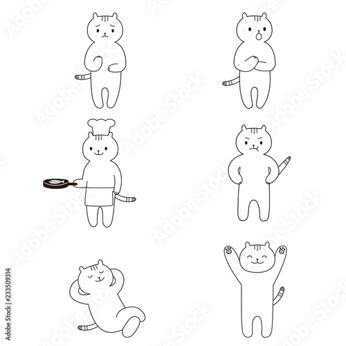 猫キャラクター