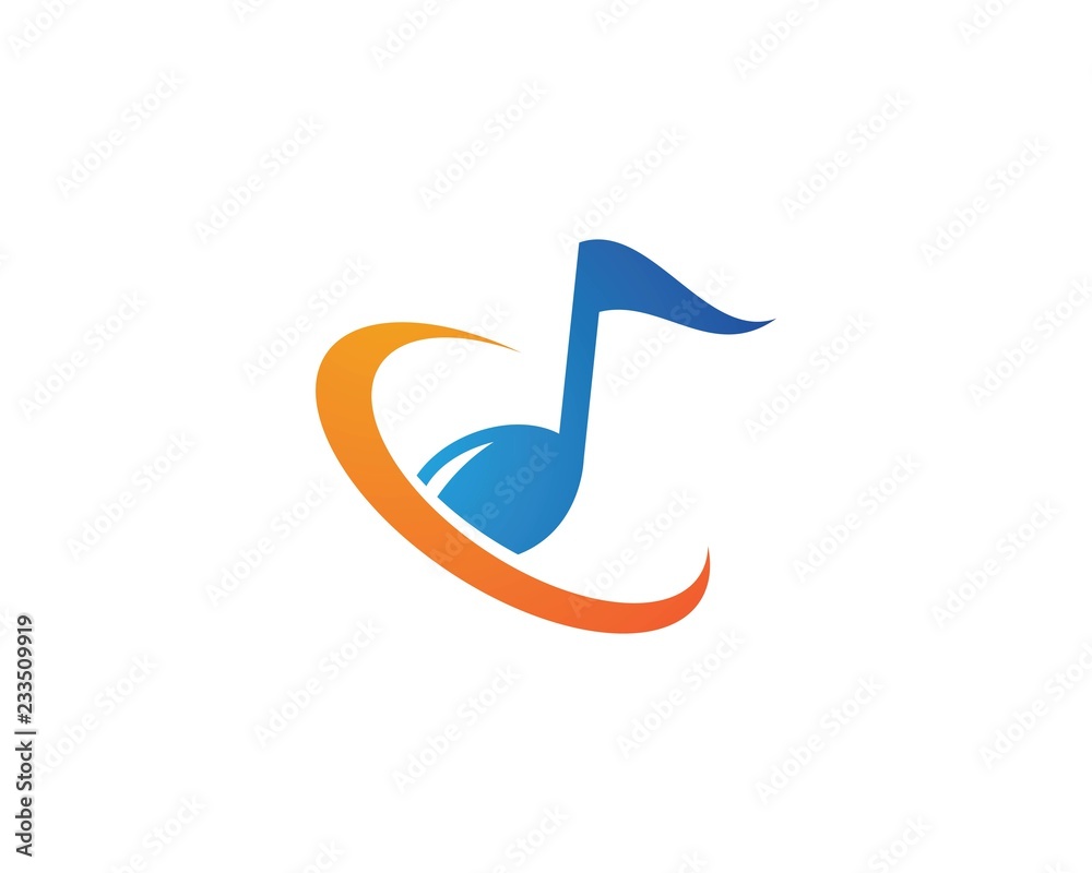 Music note Icon Vector