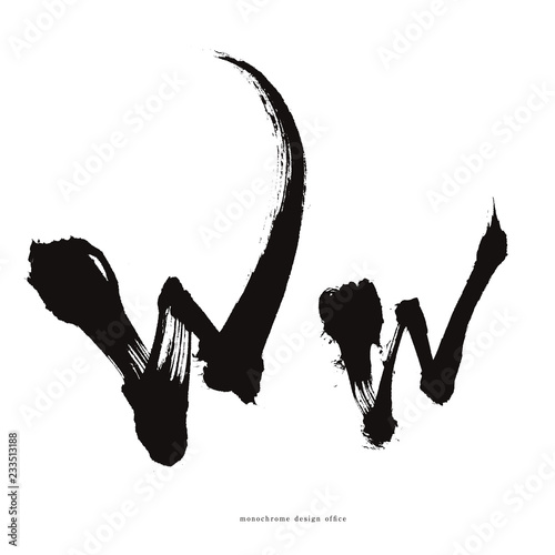筆文字　W shodo W