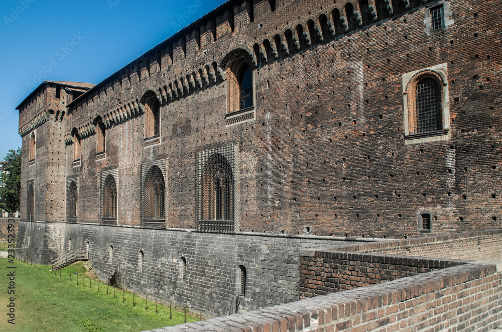 Château des Sforza, Milan (Italie)