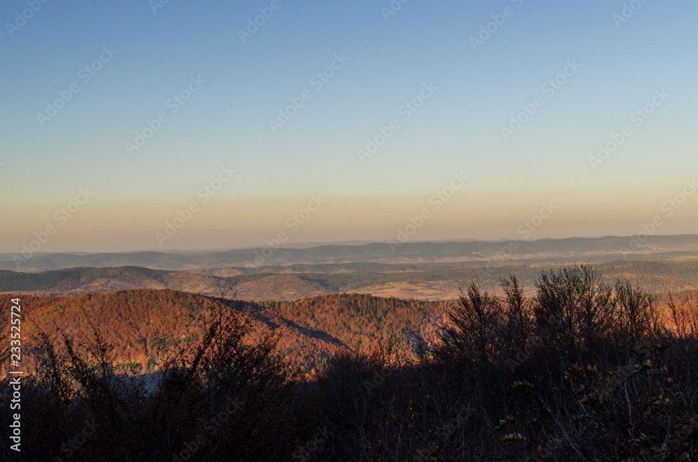 Bieszczady panorama 