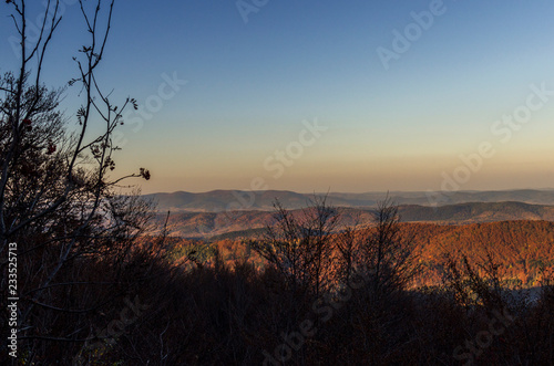 Fototapeta Naklejka Na Ścianę i Meble -  bieszczady panorama 
