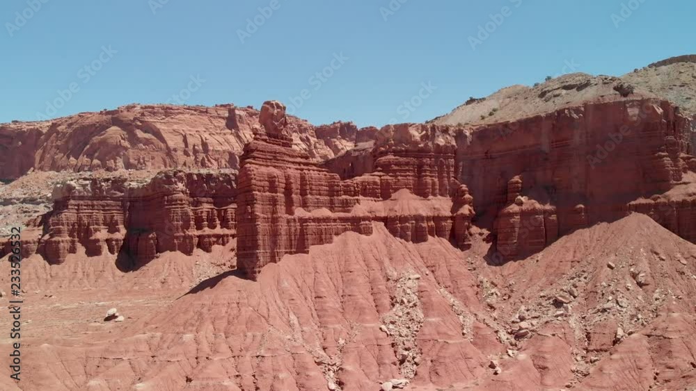 Amazing aerial view of Canyons and Mountains of Utah, USA Amazing aerial view of Canyons and Mountains of Utah, USA