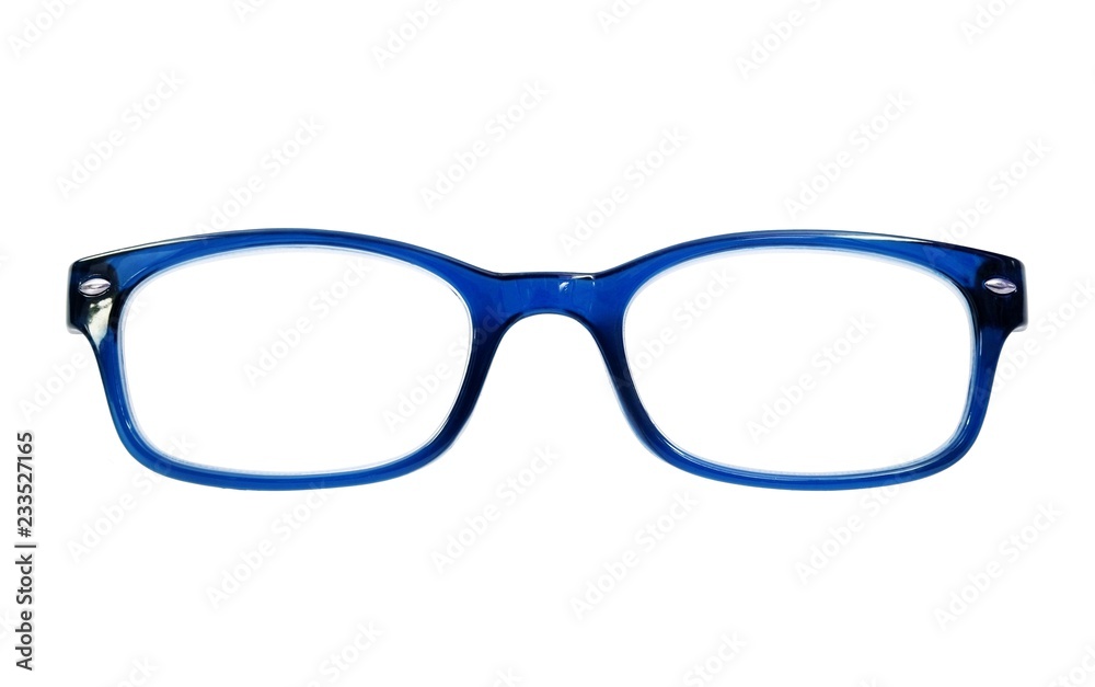 Glasses isolated on white background for applying on a portrait Glasses isolated on white background for applying on a portrait
