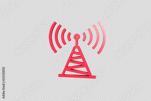 Illustration of Broadband on transparent background