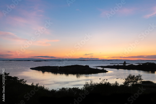 Sunset in Finnish Archipelago