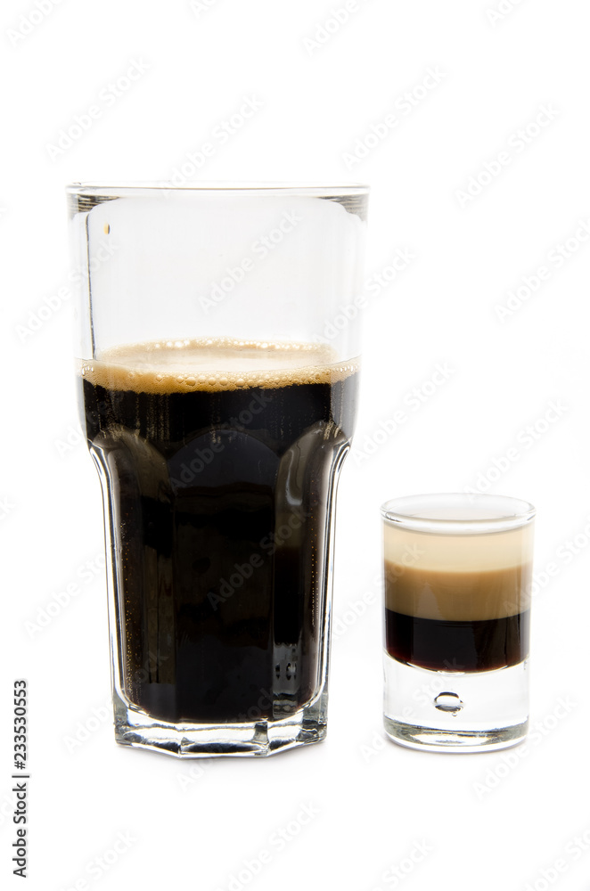 cocktail soft and long-drinks in front of white background cocktail soft and long-drinks in front of white background