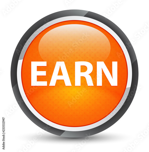 Earn galaxy orange round button