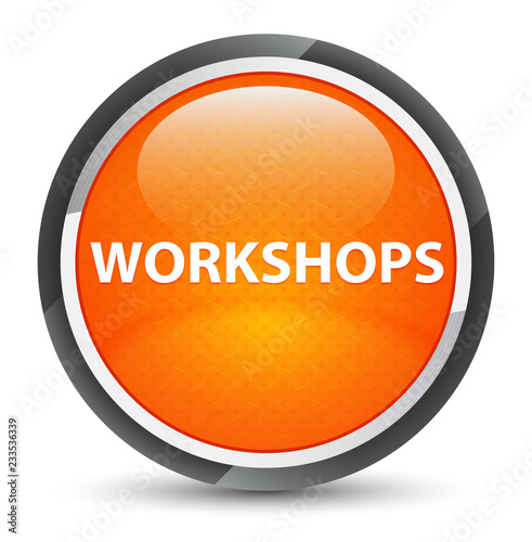 Workshops galaxy orange round button