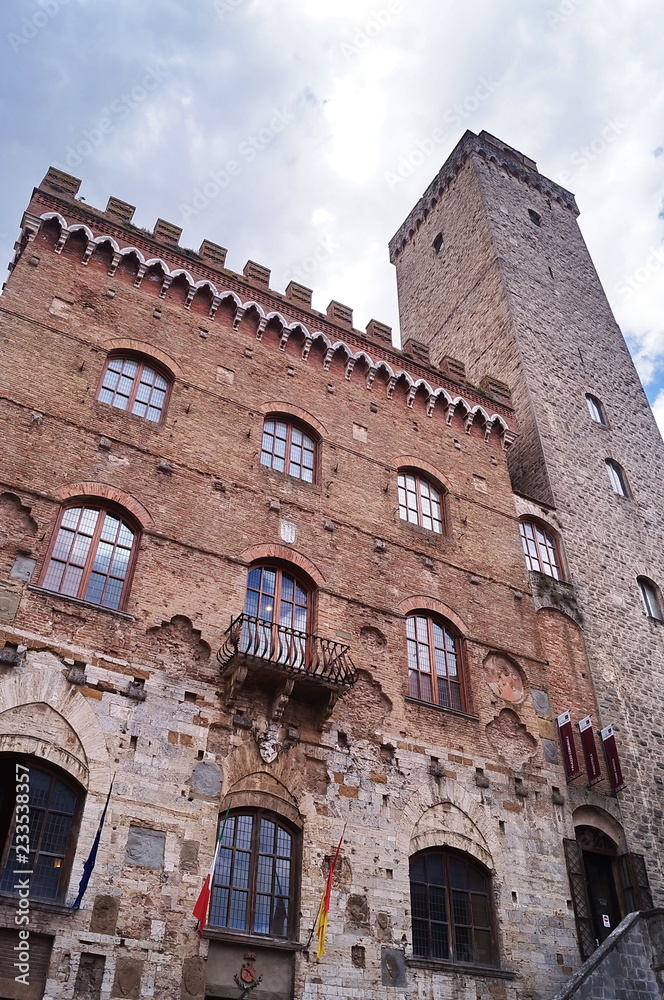 Palazzo Comunale, San Gimignano, Tuscany, Italy Palazzo Comunale, San Gimignano, Tuscany, Italy