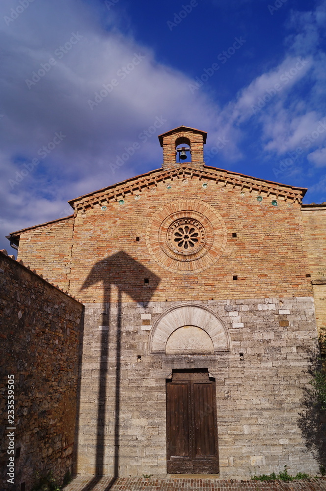 San Jacopo church, San Gimignano, Tuscany, Italy