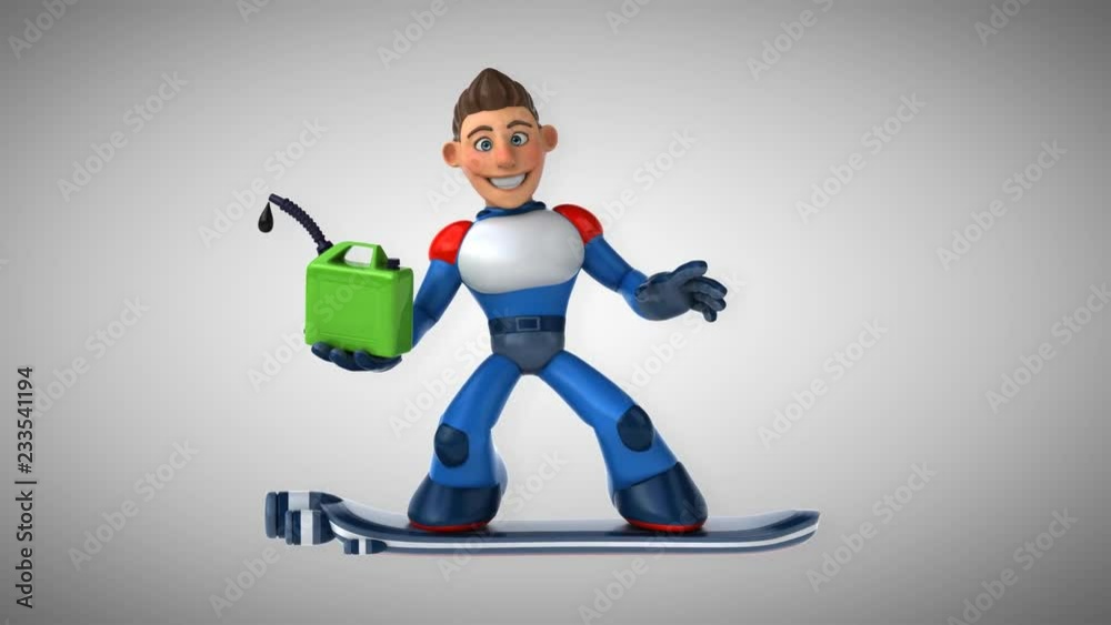 Fun superhero - 3D Animation Fun superhero - 3D Animation