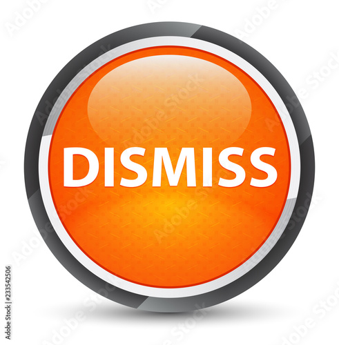 Dismiss galaxy orange round button