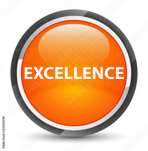 Excellence galaxy orange round button