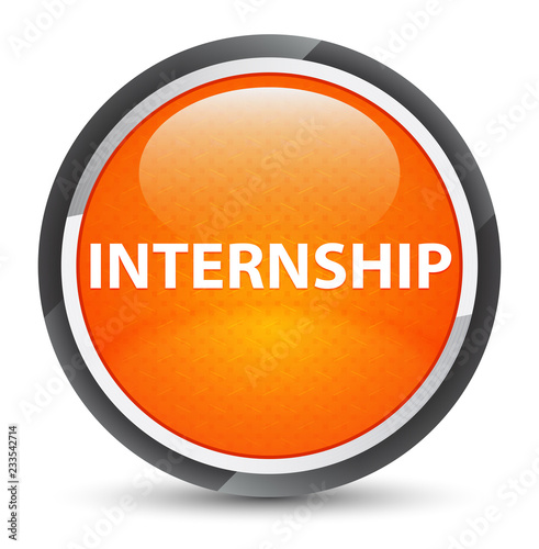 Internship galaxy orange round button
