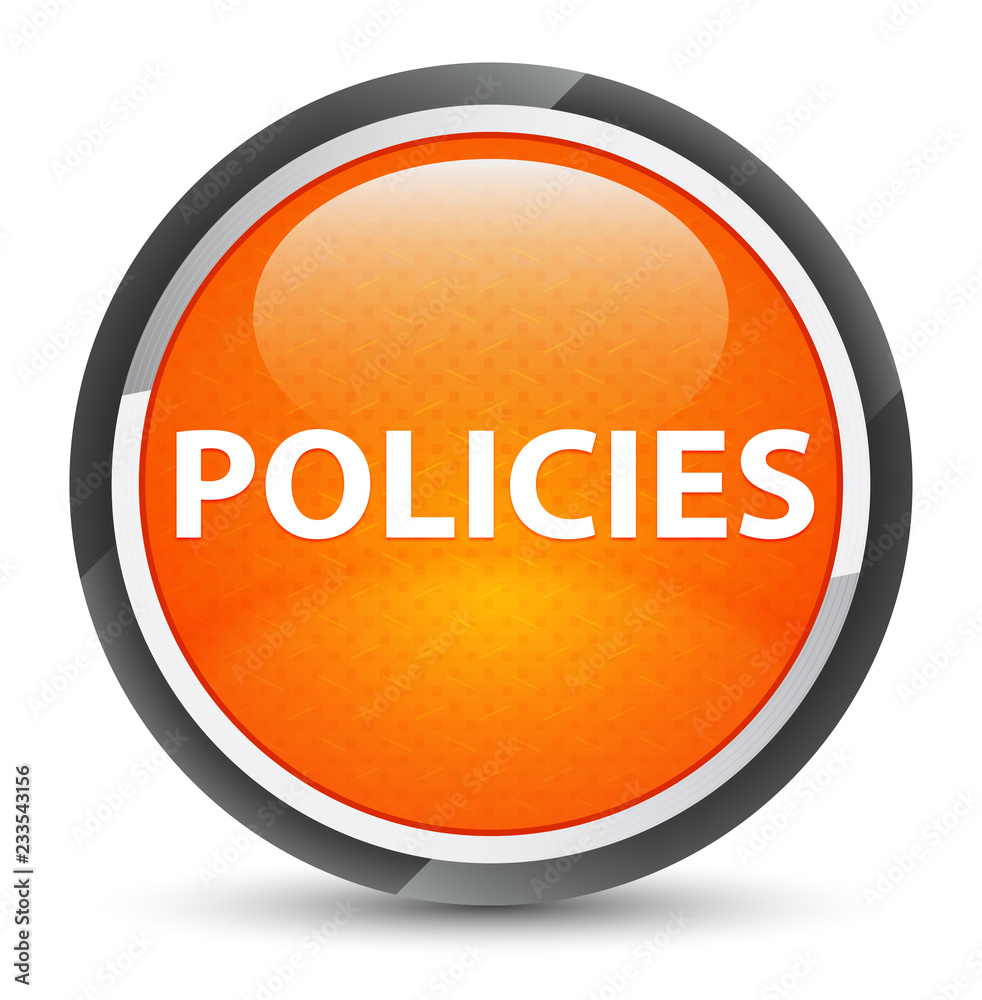 Policies galaxy orange round button Policies galaxy orange round button