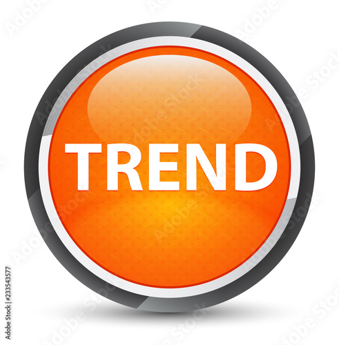 Trend galaxy orange round button