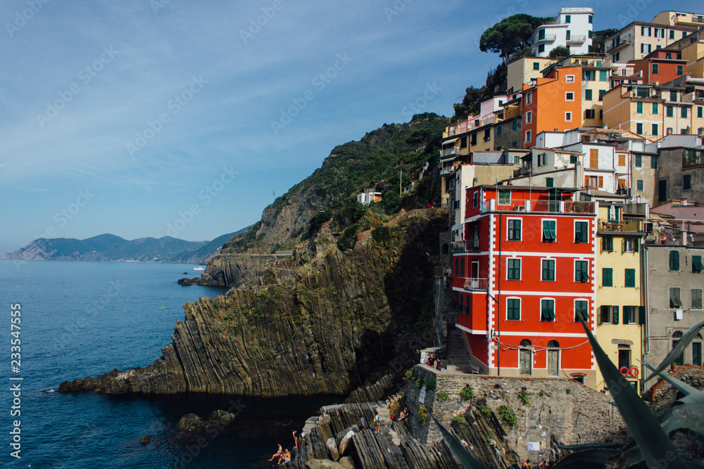 View of Cinque Terre Italy
