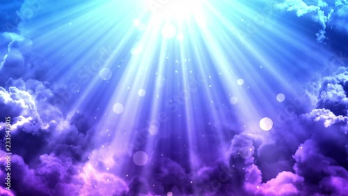 Heavenly Light rays Worship animation which is suited for broadcast, commercials and presentations. It can be used also in Fashion, Photography or Corporate animations.
