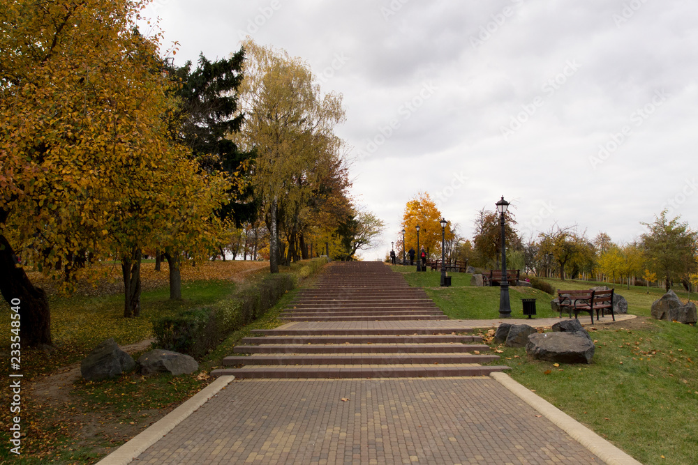 Staircase in the park