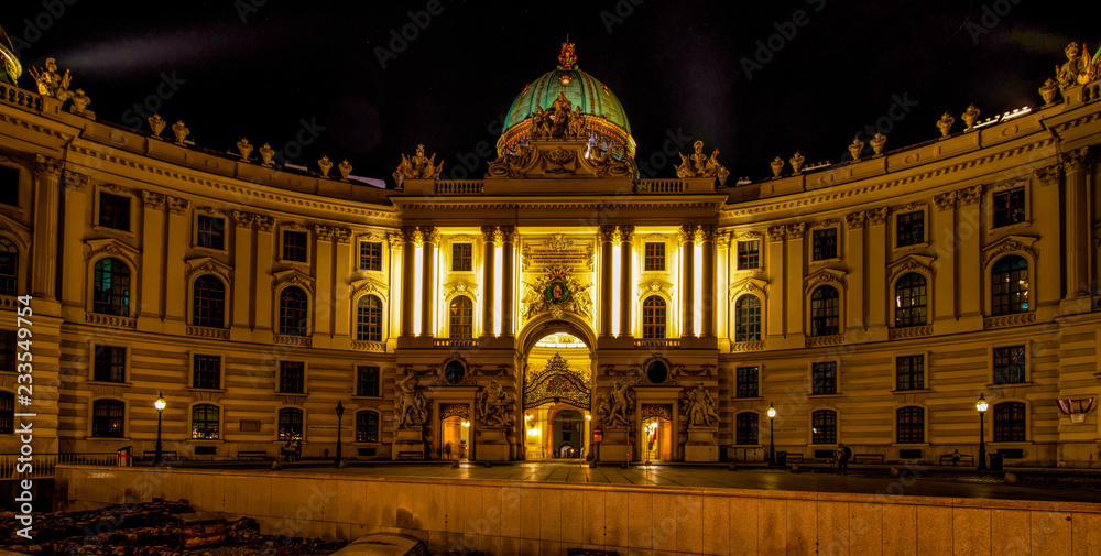 Obraz premium Hofburg Wiedeń