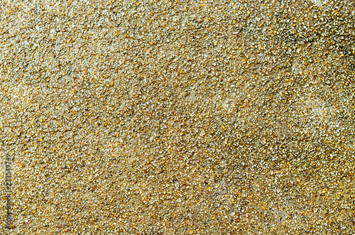 Horizontal gravel texture from quartz stones