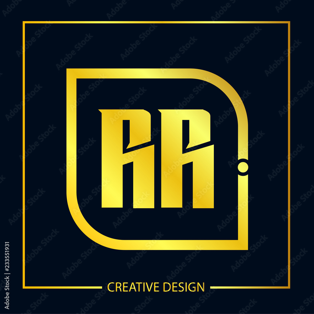 Initial Letter RR Logo Template Design Initial Letter RR Logo Template Design