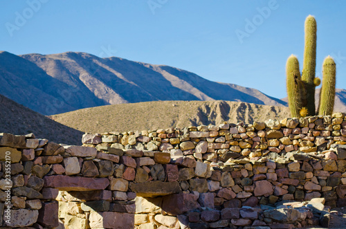 old indigenous constructions in La Quebrada de Humahuaca
