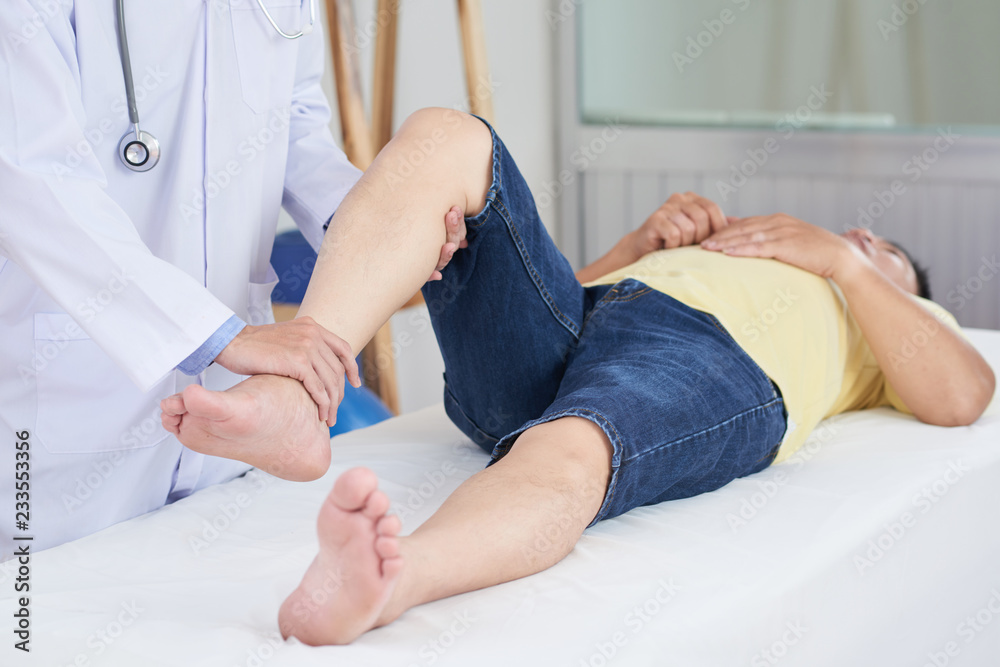 Physiotherapy session Physiotherapy session