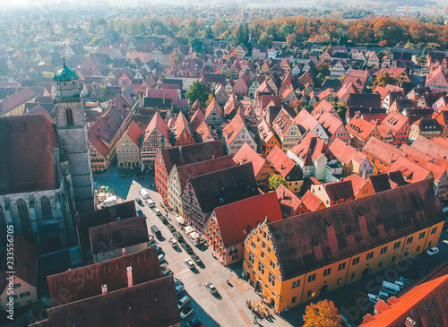 Obraz na płótnie Dinkelsbuhl, Bavaria, Germany w salonie