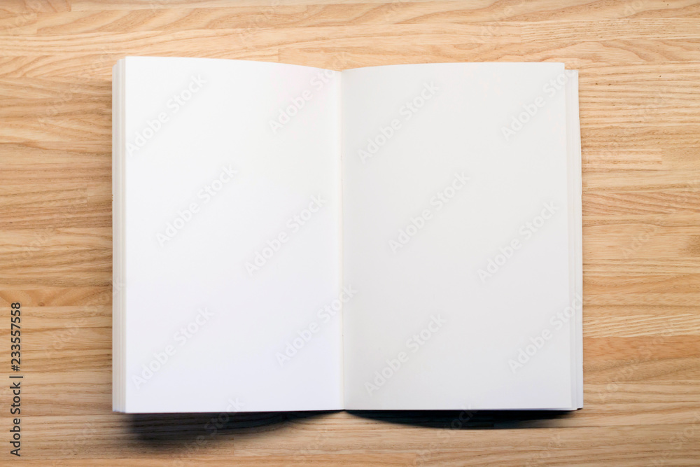 Carnet blanc sur bois Carnet blanc sur bois