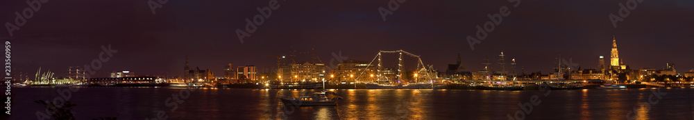 Fototapeta premium Antwerp skyline