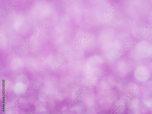 Violet abstract glitter background with bokeh. lights blurry soft pink for the romance background, light bokeh holiday party background for Christmas and New Year Eve background