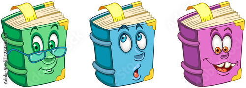 Book. Textbook. School Education concept