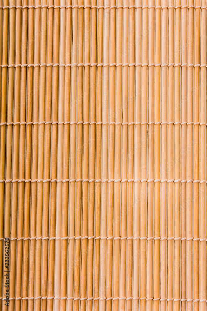 Interlaced sushi bamboo mat texture Interlaced sushi bamboo mat texture