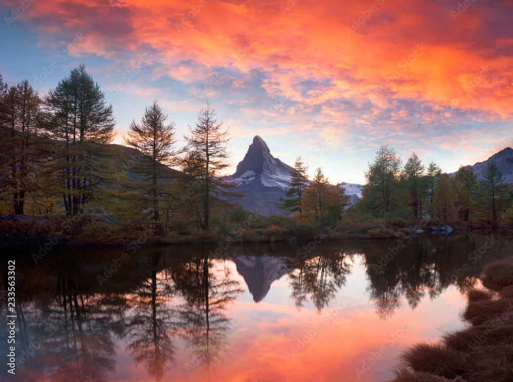 mountain lake Grindjisee