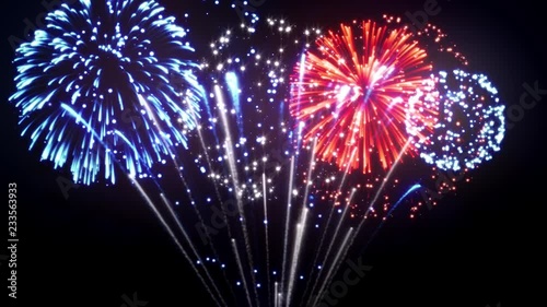 US Patriotic background animations which can be used in any video presentation or motion graphics project.