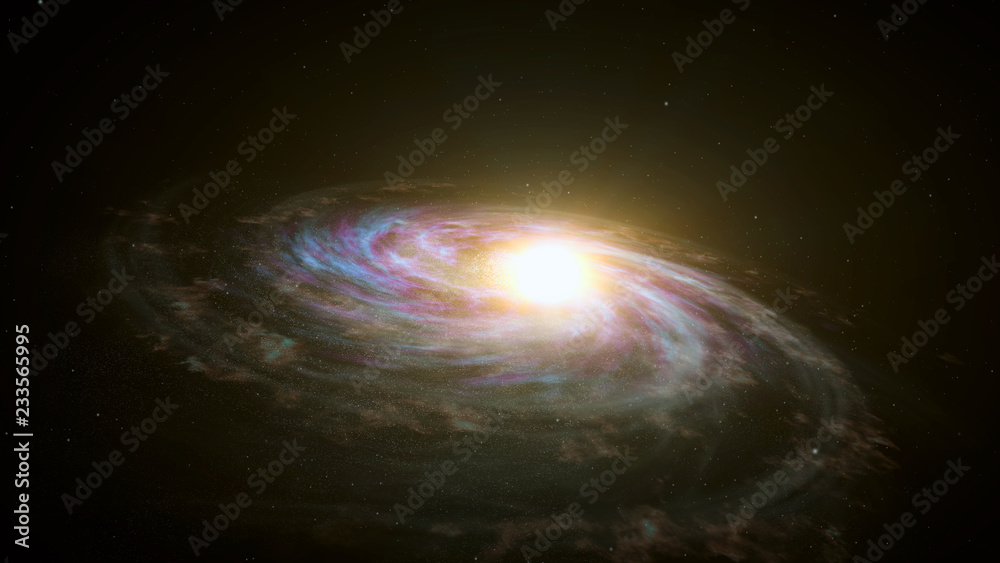 Milky Way galaxy exploration