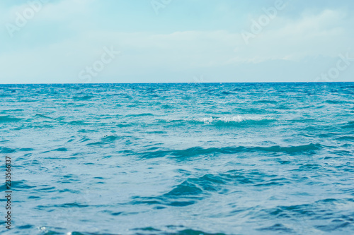 sea surface summer wave background. Natural tropical water Paradise. Cube nature relax.