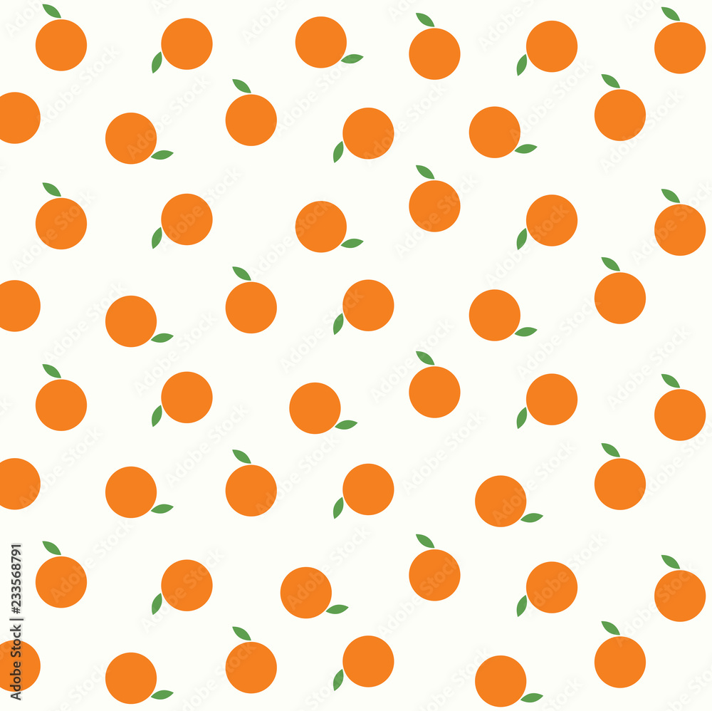 orange pattern vector