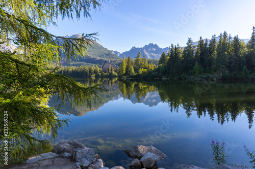 Fototapeta Naklejka Na Ścianę i Meble -  lake in Tatra mountains