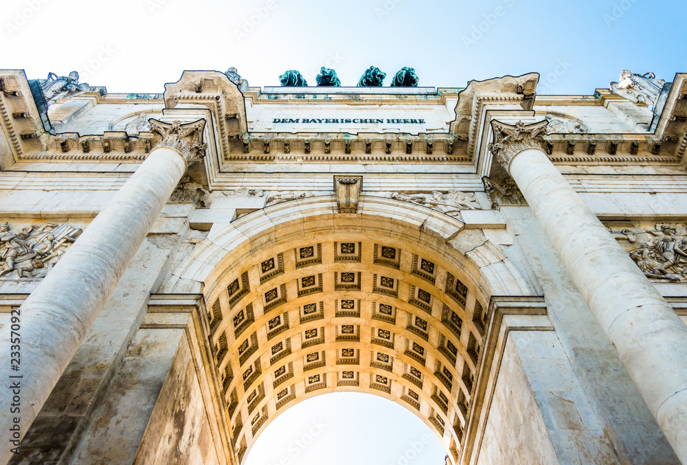 Fototapeta premium siegestor in munich